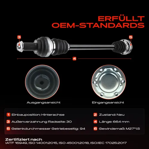 Antriebswelle Hinterachse Frankberg 5481FB0009633 Bild Antriebswelle Hinterachse Frankberg 5481FB0009633