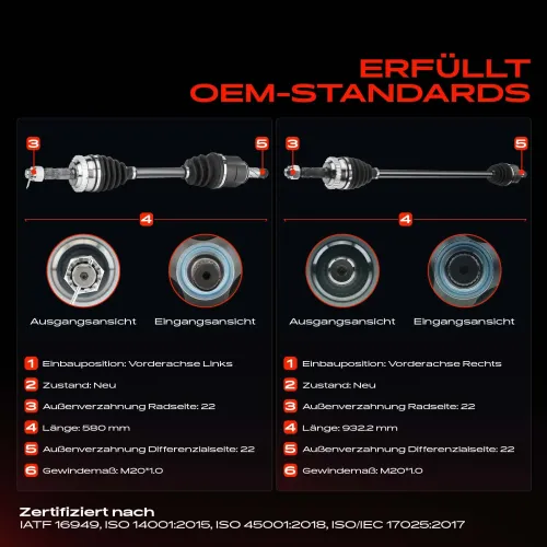 Antriebswelle Vorderachse Frankberg 5481FB0009831 Bild Antriebswelle Vorderachse Frankberg 5481FB0009831