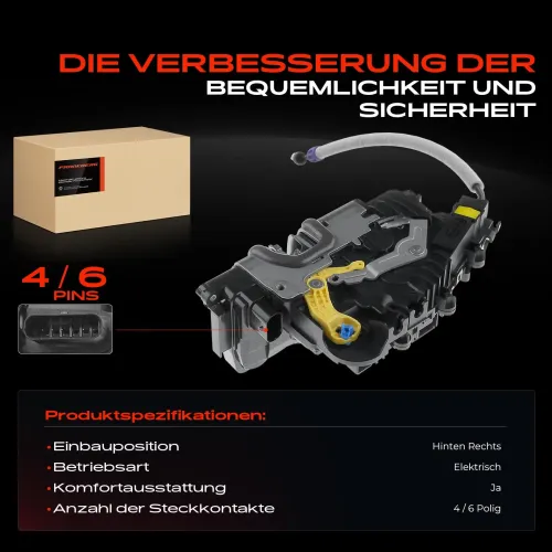 Türschloss hinten rechts Frankberg 5481FB0010748 Bild Türschloss hinten rechts Frankberg 5481FB0010748