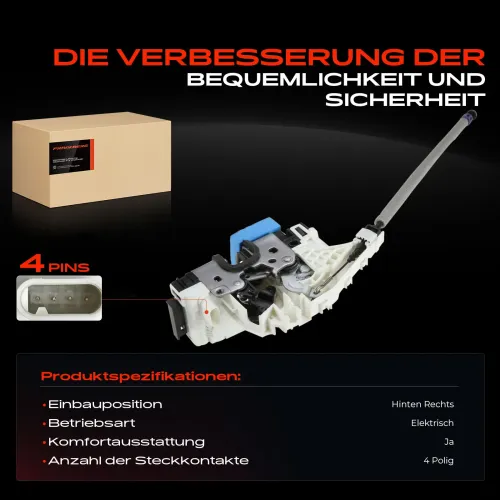 Türschloss hinten rechts Frankberg 5481FB0010751 Bild Türschloss hinten rechts Frankberg 5481FB0010751