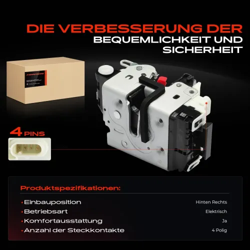 Türschloss hinten rechts Frankberg 5481FB0010767 Bild Türschloss hinten rechts Frankberg 5481FB0010767