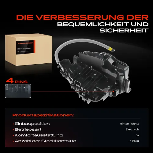 Türschloss hinten rechts Frankberg 5481FB0010775 Bild Türschloss hinten rechts Frankberg 5481FB0010775