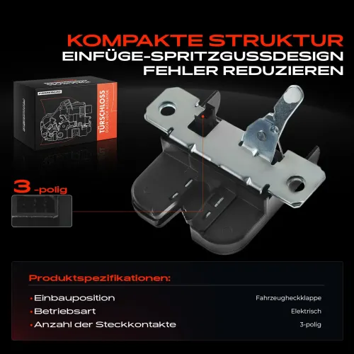 Türschloss Fahrzeugheckklappe Frankberg 5481FB0010805 Bild Türschloss Fahrzeugheckklappe Frankberg 5481FB0010805