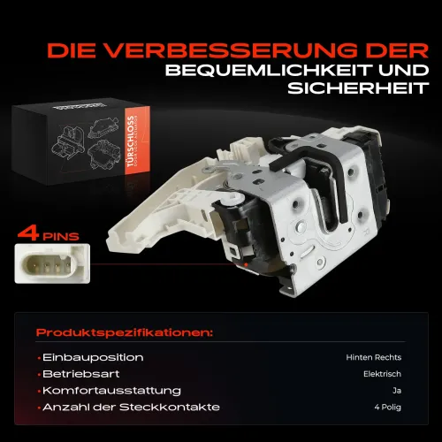 Türschloss hinten rechts Frankberg 5481FB0010847 Bild Türschloss hinten rechts Frankberg 5481FB0010847