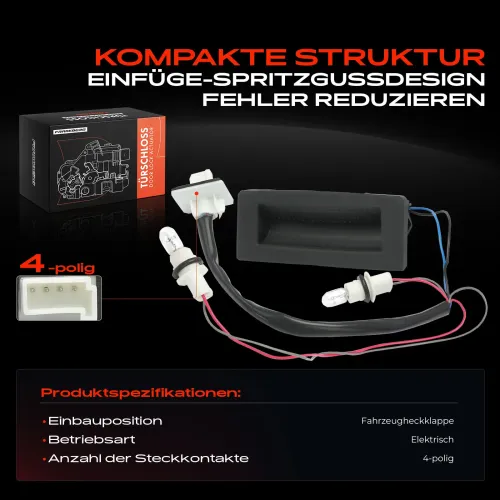 Türschloss Fahrzeugheckklappe Frankberg 5481FB0010875 Bild Türschloss Fahrzeugheckklappe Frankberg 5481FB0010875