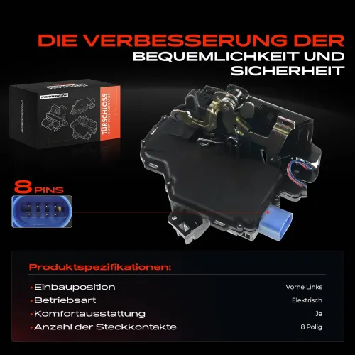 Türschloss vorne links Frankberg 5481FB0010903 Bild Türschloss vorne links Frankberg 5481FB0010903