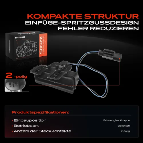 Türschloss Fahrzeugheckklappe Frankberg 5481FB0010939 Bild Türschloss Fahrzeugheckklappe Frankberg 5481FB0010939