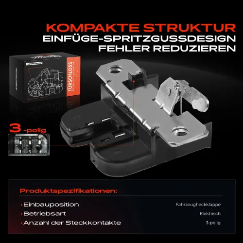 Türschloss Fahrzeugheckklappe Frankberg 5481FB0010948 Bild Türschloss Fahrzeugheckklappe Frankberg 5481FB0010948