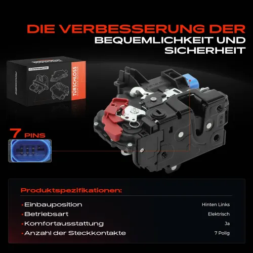 Türschloss hinten links Frankberg 5481FB0010952 Bild Türschloss hinten links Frankberg 5481FB0010952