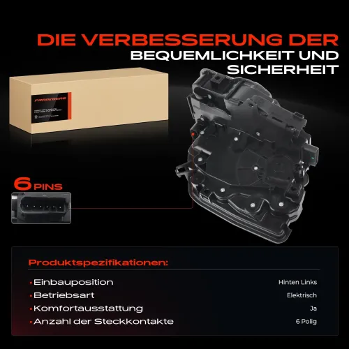 Türschloss hinten links Frankberg 5481FB0010965 Bild Türschloss hinten links Frankberg 5481FB0010965