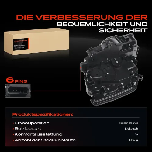 Türschloss hinten rechts Frankberg 5481FB0010966 Bild Türschloss hinten rechts Frankberg 5481FB0010966