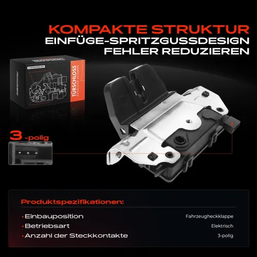 Türschloss Fahrzeugheckklappe Frankberg 5481FB0011004 Bild Türschloss Fahrzeugheckklappe Frankberg 5481FB0011004