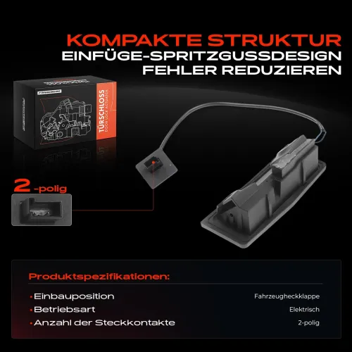 Türschloss Fahrzeugheckklappe Frankberg 5481FB0011006 Bild Türschloss Fahrzeugheckklappe Frankberg 5481FB0011006