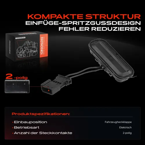 Türschloss Fahrzeugheckklappe Frankberg 5481FB0011008 Bild Türschloss Fahrzeugheckklappe Frankberg 5481FB0011008