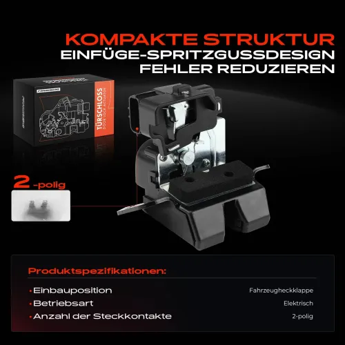 Türschloss Fahrzeugheckklappe Frankberg 5481FB0011009 Bild Türschloss Fahrzeugheckklappe Frankberg 5481FB0011009