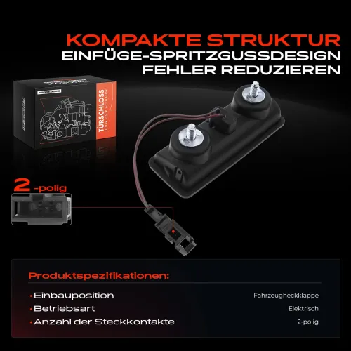 Türschloss Fahrzeugheckklappe Frankberg 5481FB0011011 Bild Türschloss Fahrzeugheckklappe Frankberg 5481FB0011011