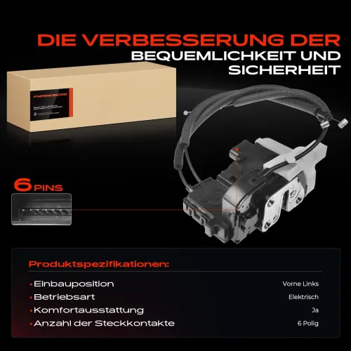 Türschloss vorne links Frankberg 5481FB0011012 Bild Türschloss vorne links Frankberg 5481FB0011012