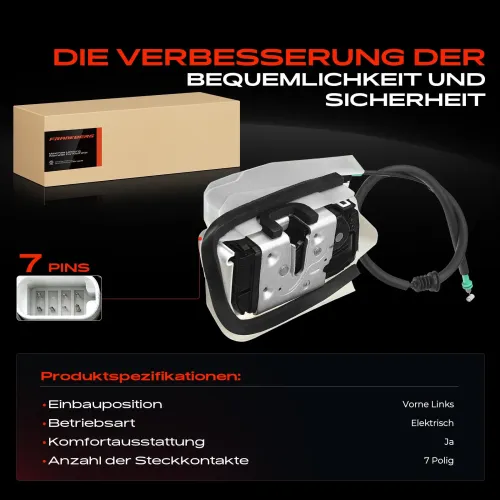 Türschloss vorne links Frankberg 5481FB0011016 Bild Türschloss vorne links Frankberg 5481FB0011016