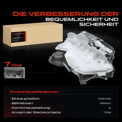 Türschloss vorne links Frankberg 5481FB0011025 Bild Türschloss vorne links Frankberg 5481FB0011025