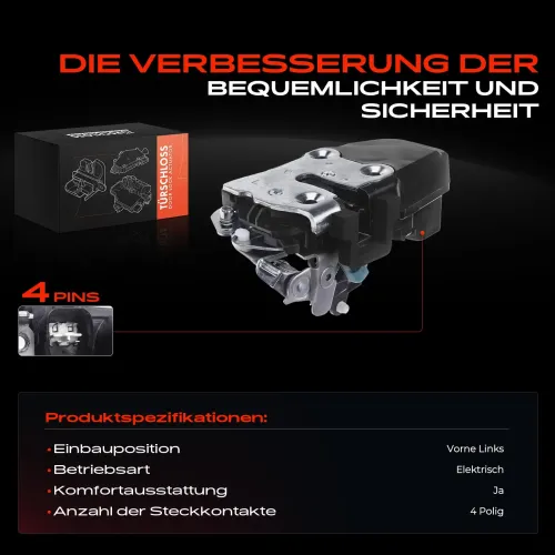 Türschloss vorne links Frankberg 5481FB0011047 Bild Türschloss vorne links Frankberg 5481FB0011047