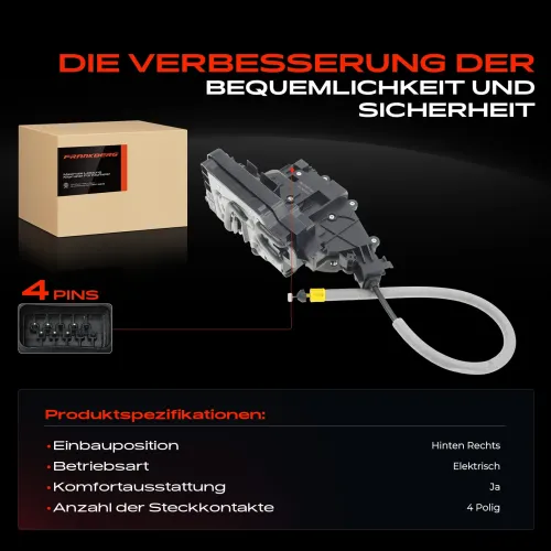 Türschloss hinten rechts Frankberg 5481FB0011065 Bild Türschloss hinten rechts Frankberg 5481FB0011065