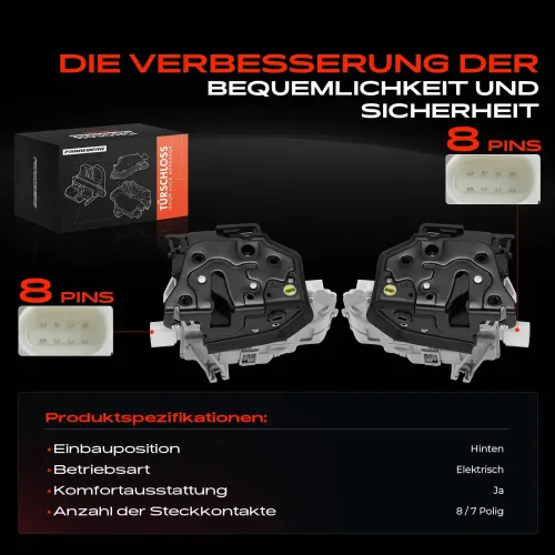 Türschloss hinten Frankberg 5481FB0011078 Bild Türschloss hinten Frankberg 5481FB0011078