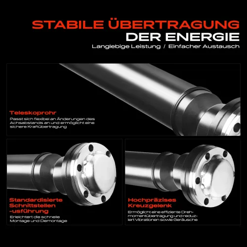 Gelenkwelle, Achsantrieb Vorderachse Frankberg 5481FB0011118 Bild Gelenkwelle, Achsantrieb Vorderachse Frankberg 5481FB0011118