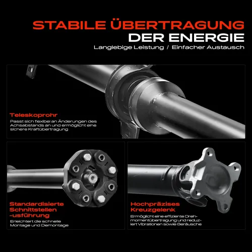 Gelenkwelle, Achsantrieb Hinterachse Frankberg 5481FB0011126 Bild Gelenkwelle, Achsantrieb Hinterachse Frankberg 5481FB0011126