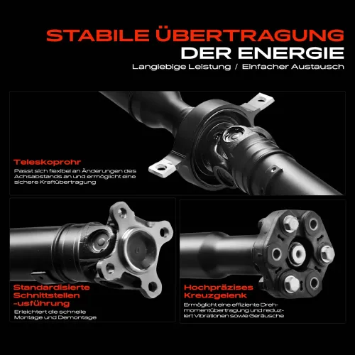 Gelenkwelle, Achsantrieb Hinterachse Frankberg 5481FB0011165 Bild Gelenkwelle, Achsantrieb Hinterachse Frankberg 5481FB0011165