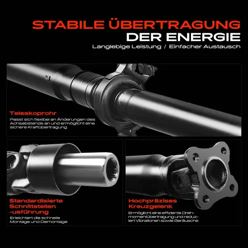 Gelenkwelle, Achsantrieb Hinterachse Frankberg 5481FB0011204 Bild Gelenkwelle, Achsantrieb Hinterachse Frankberg 5481FB0011204