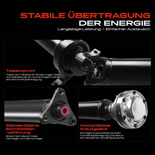 Gelenkwelle, Achsantrieb Hinterachse Frankberg 5481FB0011206 Bild Gelenkwelle, Achsantrieb Hinterachse Frankberg 5481FB0011206