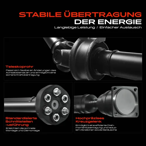 Gelenkwelle, Achsantrieb Hinterachse Frankberg 5481FB0011223 Bild Gelenkwelle, Achsantrieb Hinterachse Frankberg 5481FB0011223