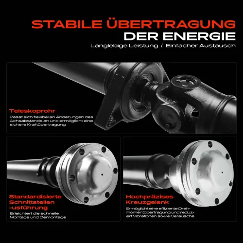 Gelenkwelle, Achsantrieb Hinterachse Frankberg 5481FB0011229 Bild Gelenkwelle, Achsantrieb Hinterachse Frankberg 5481FB0011229