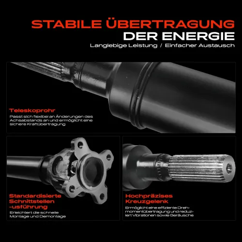 Gelenkwelle, Achsantrieb Vorderachse Frankberg 5481FB0011240 Bild Gelenkwelle, Achsantrieb Vorderachse Frankberg 5481FB0011240