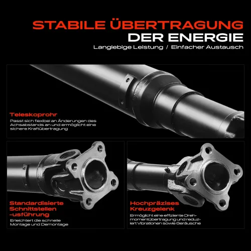 Gelenkwelle, Achsantrieb Vorderachse Frankberg 5481FB0011241 Bild Gelenkwelle, Achsantrieb Vorderachse Frankberg 5481FB0011241