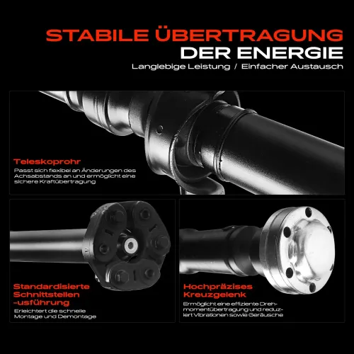 Gelenkwelle, Achsantrieb Hinterachse Frankberg 5481FB0011253 Bild Gelenkwelle, Achsantrieb Hinterachse Frankberg 5481FB0011253