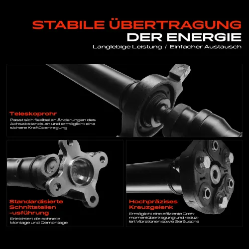 Gelenkwelle, Achsantrieb Hinterachse Frankberg 5481FB0011263 Bild Gelenkwelle, Achsantrieb Hinterachse Frankberg 5481FB0011263