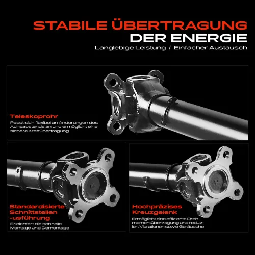 Gelenkwelle, Achsantrieb Vorderachse Frankberg 5481FB0011264 Bild Gelenkwelle, Achsantrieb Vorderachse Frankberg 5481FB0011264