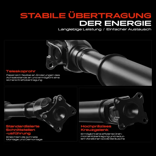 Gelenkwelle, Achsantrieb Hinterachse Frankberg 5481FB0011307 Bild Gelenkwelle, Achsantrieb Hinterachse Frankberg 5481FB0011307