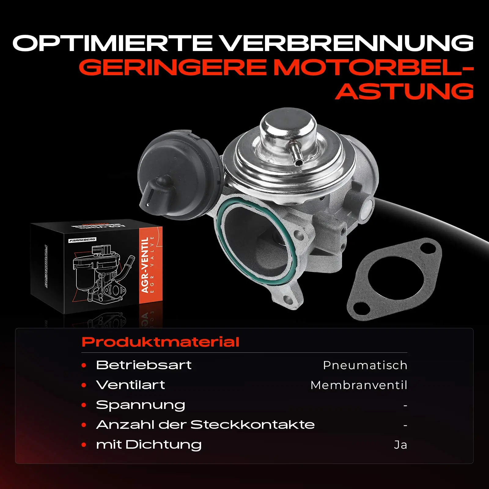 Kompressor, Klimaanlage 12 V Frankberg 5481FB0001161