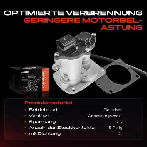 AGR-Ventil 12 V 12 V Frankberg 5481FB0011448 Bild AGR-Ventil 12 V 12 V Frankberg 5481FB0011448