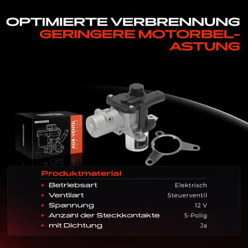 AGR-Ventil 12 V Frankberg 5481FB0011480 Bild AGR-Ventil 12 V Frankberg 5481FB0011480