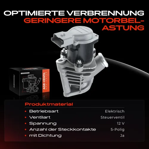 AGR-Ventil 12 V Frankberg 5481FB0011490 Bild AGR-Ventil 12 V Frankberg 5481FB0011490