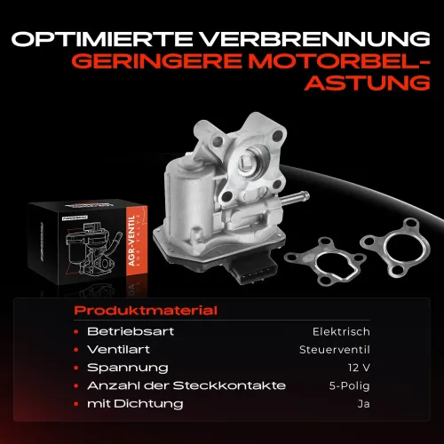 AGR-Ventil 12 V Frankberg 5481FB0011608 Bild AGR-Ventil 12 V Frankberg 5481FB0011608