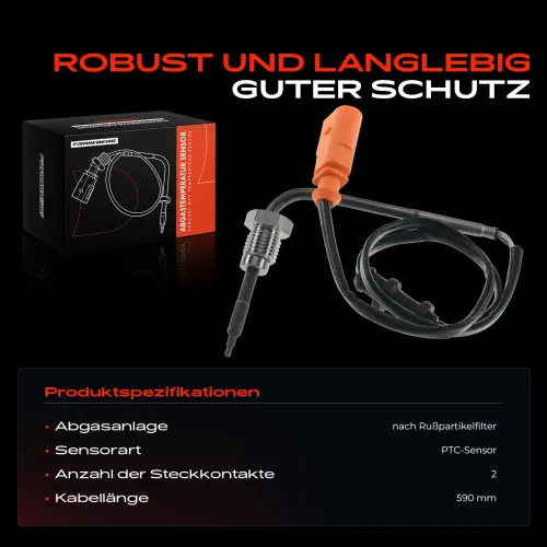 Sensor, Abgastemperatur Frankberg 5481FB0011632 Bild Sensor, Abgastemperatur Frankberg 5481FB0011632