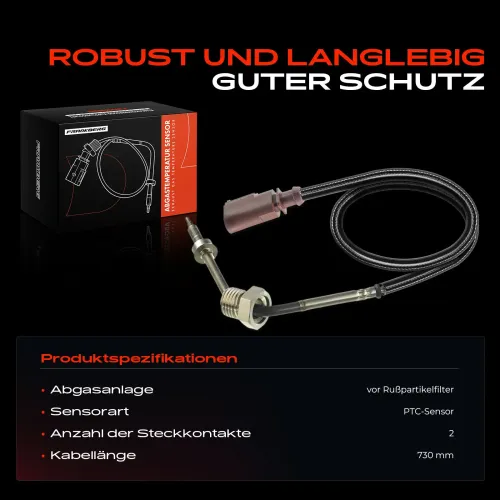 Sensor, Abgastemperatur Frankberg 5481FB0011648 Bild Sensor, Abgastemperatur Frankberg 5481FB0011648