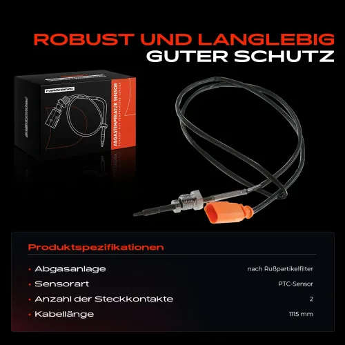 Sensor, Abgastemperatur Frankberg 5481FB0011657 Bild Sensor, Abgastemperatur Frankberg 5481FB0011657