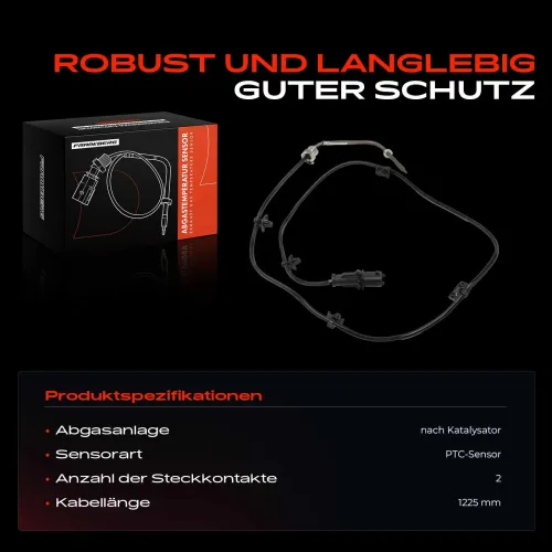 Sensor, Abgastemperatur Frankberg 5481FB0011660 Bild Sensor, Abgastemperatur Frankberg 5481FB0011660