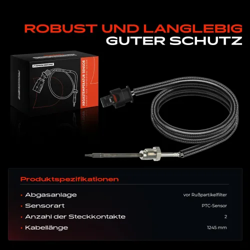 Sensor, Abgastemperatur Frankberg 5481FB0011674 Bild Sensor, Abgastemperatur Frankberg 5481FB0011674