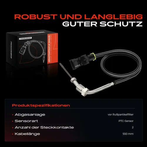 Sensor, Abgastemperatur Frankberg 5481FB0011700 Bild Sensor, Abgastemperatur Frankberg 5481FB0011700